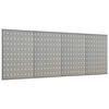 vidaXL Seinään kiinnitettävät työkalutaulut 4 kpl 40x58 cm teräs