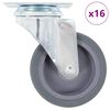 vidaXL 16 kpl k&auml;&auml;ntyvi&auml; py&ouml;ri&auml; 75 mm