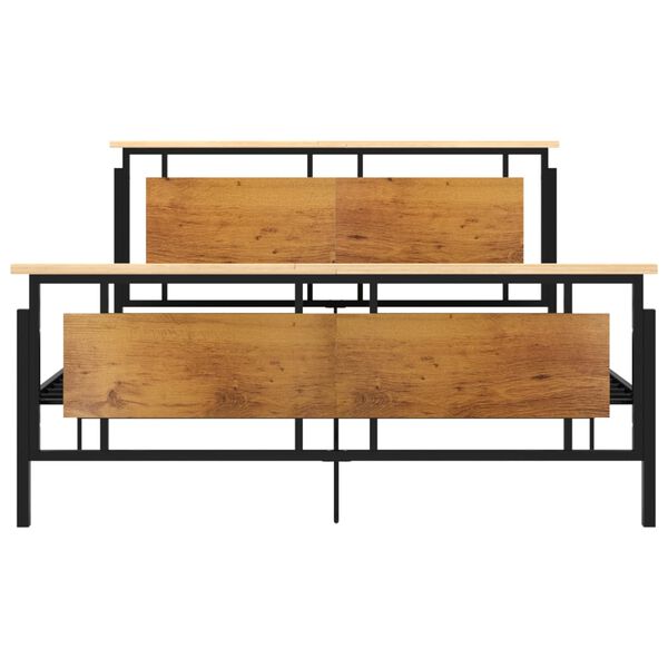 vidaXL S&auml;ngynrunko metalli 160x200 cm