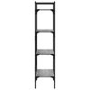 vidaXL Kirjahylly 4 kerrosta harm Sonoma 56x31,5x138,5 cm tekninen puu