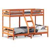 vidaXL Kerross&auml;nky 80x200/120x200 cm vahanruskea t&auml;ysi m&auml;nty