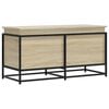 vidaXL S&auml;ilytyslaatikko kannella Sonoma 100x40x51,5 cm tekninen puu