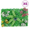 &nbsp;vidaXL Keinotekoinen kasviaita 6 kpl vihre&auml; 40x60 cm