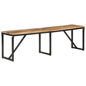 vidaXL Penkki 160x35x46 cm t&auml;ysi kierr&auml;tetty mangopuu