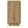 vidaXL y&ouml;p&ouml;yt&auml;kaappi LED-valoilla Artisan Oak 38x34x65 cm