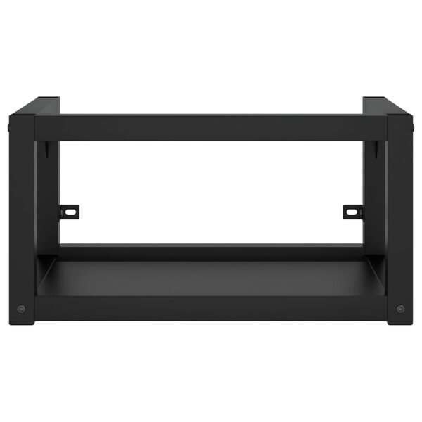 vidaXL Sein&auml;kiinnitett&auml;v&auml; pesualtaan kehys 59x38x31 cm rauta