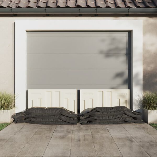 vidaXL Hiekkas&auml;kit 50 kpl tummanvihre&auml; 103x25 cm HDPE