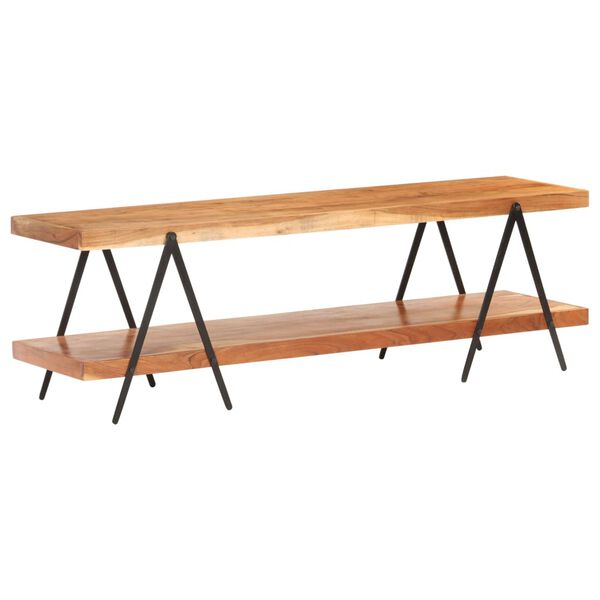 vidaXL TV-taso 160x40x50 cm t&auml;ysi akaasiapuu