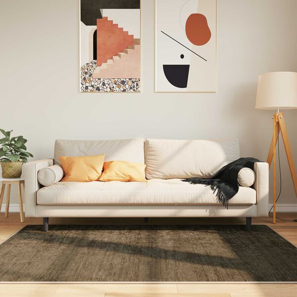 vidaXL Mattojuoksija MARSA Mets&auml;nvihre&auml; 170 x 120 cm Polyesteri ja PVC