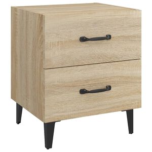 vidaXL Y&ouml;p&ouml;yt&auml; Sonoma-tammi 40x35x47,5 cm