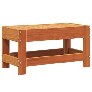 vidaXL Ulkorahi vahanruskea 62x30x32 cm t&auml;ysi m&auml;nty