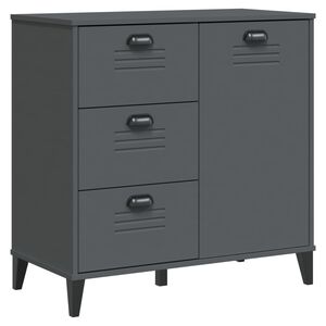 vidaXL Senkki VIKEN antrasiitin harmaa 80x40x80 cm tekninen puu