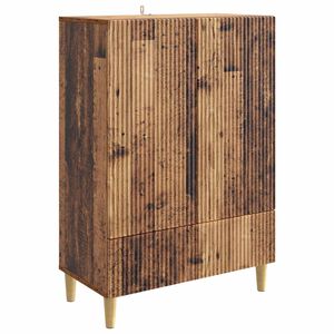 vidaXL Sivup&ouml;yt&auml; Vanha puu 66 x 34,5 x 95 cm Tekninen puu