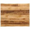 vidaXL P&ouml;yt&auml;levy el&auml;v&auml; reuna 110x80x2,5 cm t&auml;ysi karkea mangopuu