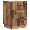 vidaXL Y&ouml;p&ouml;yt&auml;kaappi Vanha puu 43 x 41 x 63,5 cm Tekninen puu