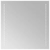 vidaXL Kylpyhuoneen LED-peili 50x50 cm