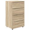 vidaXL S&auml;ilytyskaapit Sonoman tammi 60 x 48 x 105 cm Tekninen puu