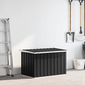 vidaXL Puutarhan varastoarkku antrasiitti 109x67x65 cm