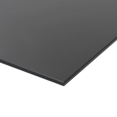 vidaXL Seinäkiinnitteinen magneettinen musta tussitaulu lasi 60x40 cm