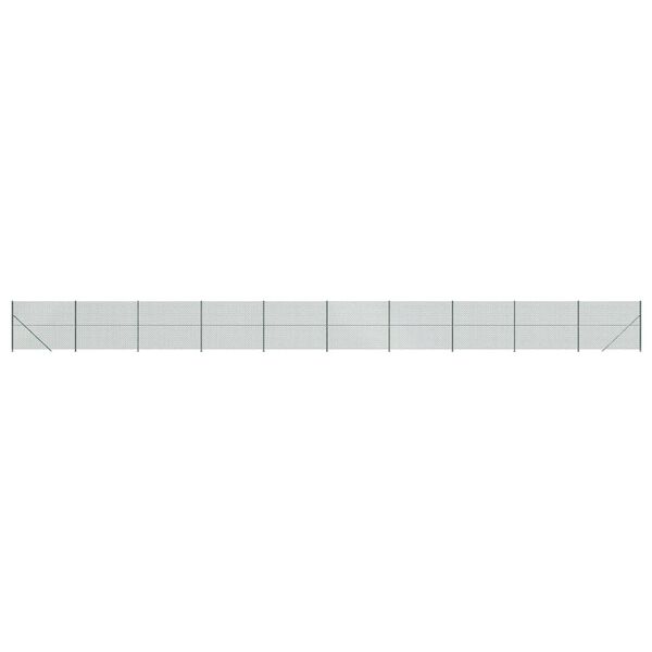 vidaXL Verkkoaita laipalla vihre&auml; 1,8x25 m