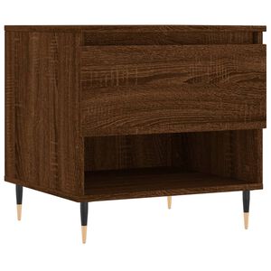 vidaXL Sohvap&ouml;yt&auml; ruskea tammi 50x46x50 cm tekninen puu