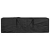 vidaXL Ulkotyynyjen säilytyskassi musta 135x40x55 cm polyeteeni