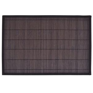 Bambu Tabletti 6 kpl 30 x 45 cm Tummanruskea
