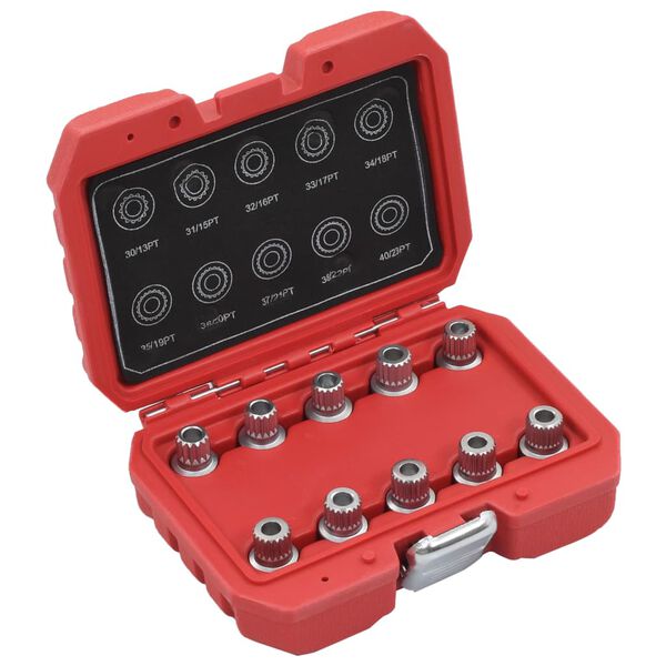 vidaXL 10-osainen lukkomutterihylsysarja BMW-autoille