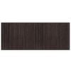 vidaXL Matto suorakaide tummanruskea 80x200 cm bambu