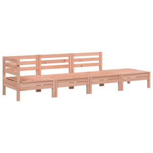 vidaXL 4-istuttava Puutarhasohva t&auml;ysi douglaskuusi