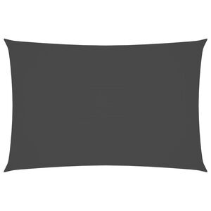 vidaXL Aurinkopurje Oxford-kangas suorakaide 2x4 m antrasiitti
