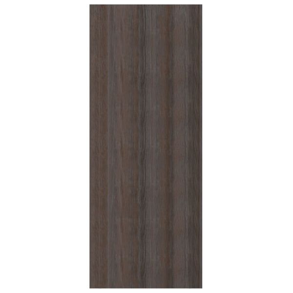 vidaXL Kirjahylly tekninen puu 60x31x78 cm harmaa Sonoma-tammi