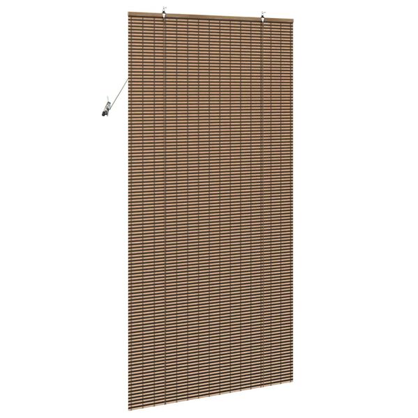 vidaXL Rullaverho verhoilla Ruskea 110 x 220 cm Bambu