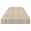 vidaXL Kelluvat seinähyllyt 4 kpl tammi 120x23,5x3,8 cm MDF