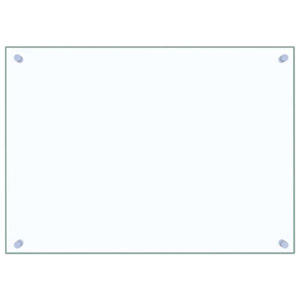 vidaXL Keittiön roiskesuojat 2 kpl läpinäkyvä 70x50 cm karkaistu lasi