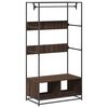 vidaXL Vaatekaappi ruskea tammi 90x50x180 cm tekninen puu