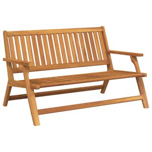 vidaXL Rentoutumispenkki Ruskea 122 x 78 x 73 cm Tihe&auml; akasiapuu