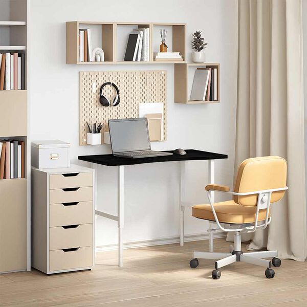 vidaXL P&ouml;yt&auml;taso Tummanruskea Massiivipuu Tammi Suorakulmainen