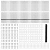 vidaXL Aita ja Tuki Harmaa 1,4 x 100 m Ter&auml;st&auml; ja PVC:t&auml;