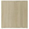vidaXL TV-tasot 2 kpl valk./Sonoma-tammi 142,5x35x36,5 cm tekninen puu