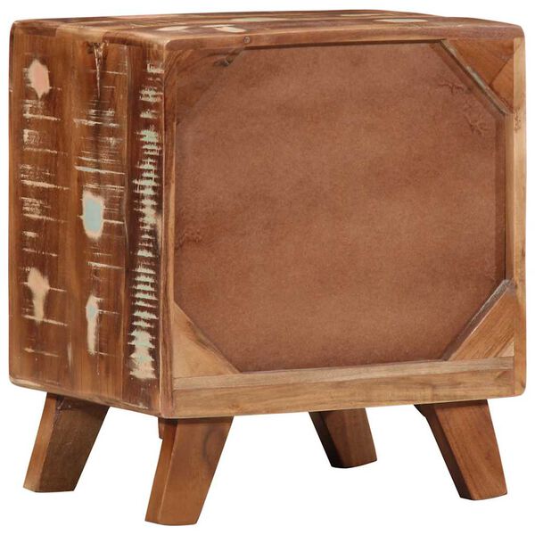 vidaXL y&ouml;p&ouml;yt&auml;kaappi 2 kpl 40x32x46 cm massiivipuu kierr&auml;tetty