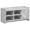 vidaXL Kenk&auml;kaappi Betoninharmaa 100 x 39,5 x 51 cm Tekninen puu