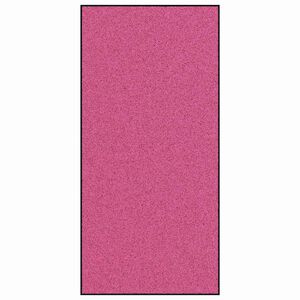 vidaXL Ovenmatto Vaaleanpunainen ja musta 120 x 250 cm 100% polyamidi