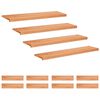 vidaXL Portaiden p&auml;&auml;llysteet 12 kpl 120 x 25 x 2 cm Lakka