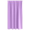 vidaXL Piment&auml;v&auml; verho renkailla 2 pcs Violetti 140 x 140 cm