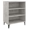 vidaXL Senkki betoninharmaa 57x35x70 cm tekninen puu