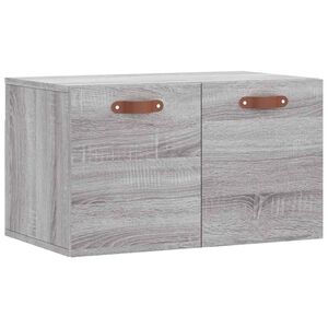 vidaXL Sein&auml;kaappi harmaa Sonoma 60x36,5x35 cm tekninen puu