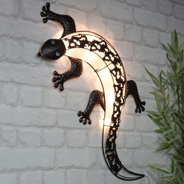 HI LED Gekko puutarhan aurinkovoima sein&auml;valo