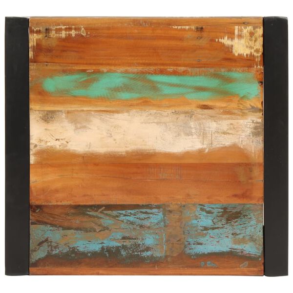 vidaXL Baaripöytä 60x55x110 cm kierrätetty täyspuu