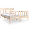 vidaXL S&auml;ngynrungot Luonnollinen 160 x 200 cm Solid Pine Wood